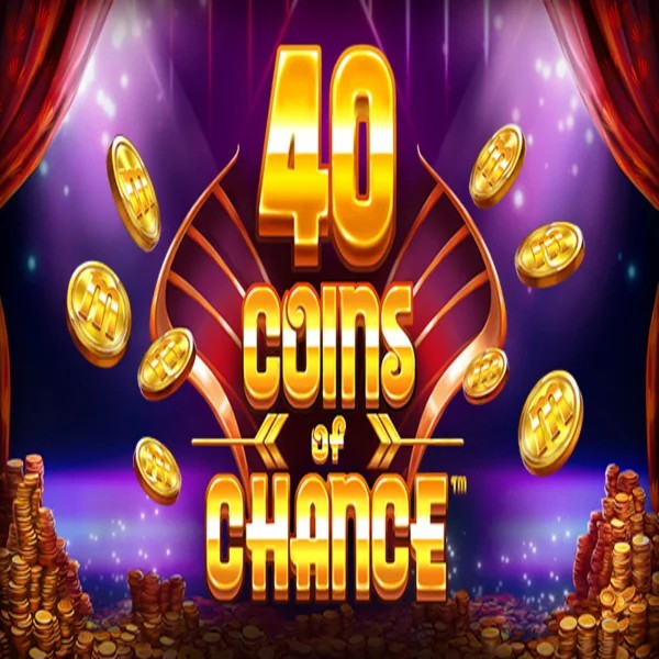 40 Coins of Chance slot logo by SYNOT Games at Hollywin Casino