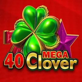 40 Mega Clover game by Amusnet Interactive – logo hosted on Hollywin Casino