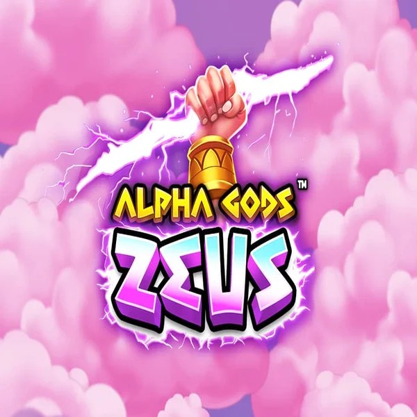 Alpha Gods Zeus logo – Slots by PearFiction Studios at Hollywin Casino