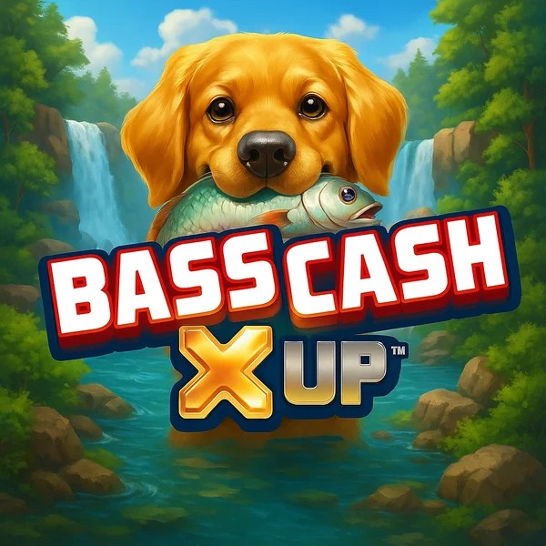 Bass Cash X UP online game logo by Alchemy Gaming on holly-win.eu.com