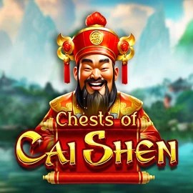 Chests of Cai Shen online game logo by Pragmatic Play on holly-win.eu.com