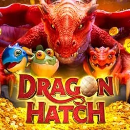 Dragon Hatch slot icon by PG Soft, available at Hollywin Casino