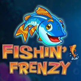 Fishin Frenzy logo by Blueprint Gaming at Hollywin Casino