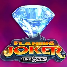 Flaming Joker Link and Win by Barstruck, showcased at holly-win.eu.com – game logo