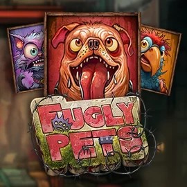 Fugly Pets logo by Stakelogic at Hollywin Casino