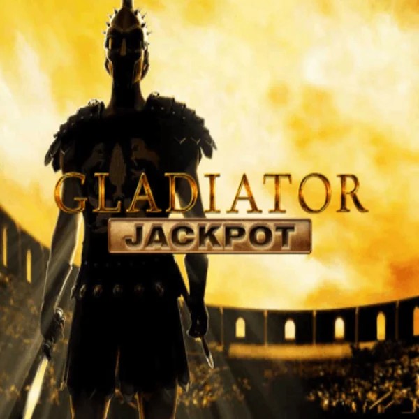 Gladiator Jackpot online game logo by Playtech on holly-win.eu.com