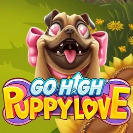 Slots logo of Go High Puppy Love from RubyPlay at Hollywin Casino