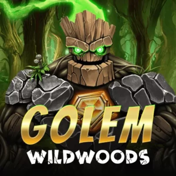Official Slots logo: Golem Wildwoods by BF Games at Hollywin Casino
