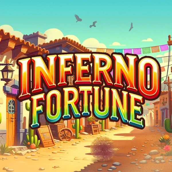 Inferno Fortune online game logo by Atomic Slot Lab on holly-win.eu.com