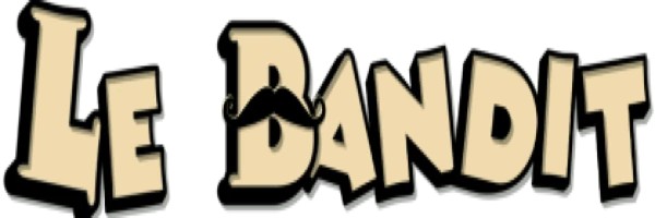 Le Bandit logo by Hacksaw Gaming at Hollywin Casino