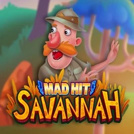 Mad Hit Savannah slot visual from RubyPlay available on holly-win.eu.com