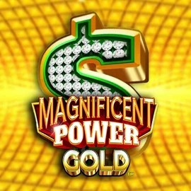 Magnificent Power Gold logo by Oros Gaming Hollywin Casino