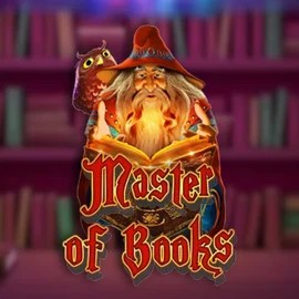 Master of Books game by Swintt – logo hosted on Hollywin Casino