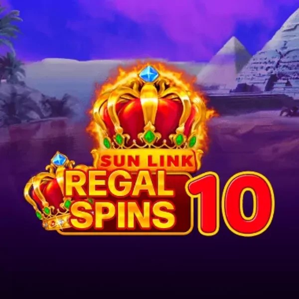 Regal Spins 10 online game logo by PatePlay on holly-win.eu.com