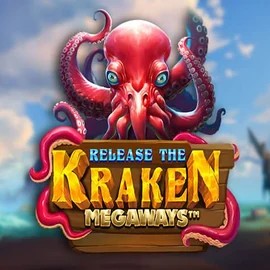 Release the Kraken Megaways logo by Pragmatic Play Hollywin Casino