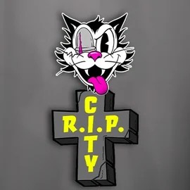 RIP City logo by Hacksaw Gaming Hollywin Casino
