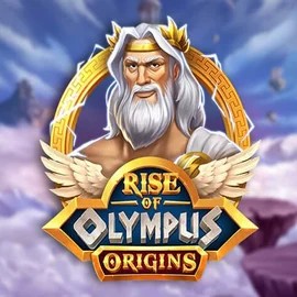 Rise of Olympus Origins slot logo by Play'n GO at Hollywin Casino