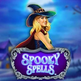 Spooky Spells online game logo by Novomatic on holly-win.eu.com