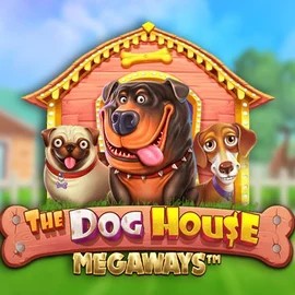 The Dog House Megaways logo – Slots by Pragmatic Play at Hollywin Casino